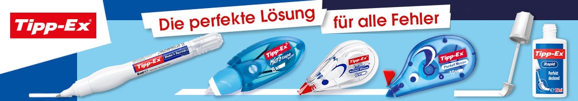 Entdecke die Welt von Tipp-Ex