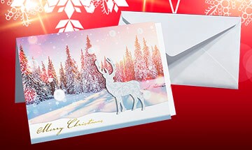 Stilvolle Karten für Ihre Weihnachtsgrüße