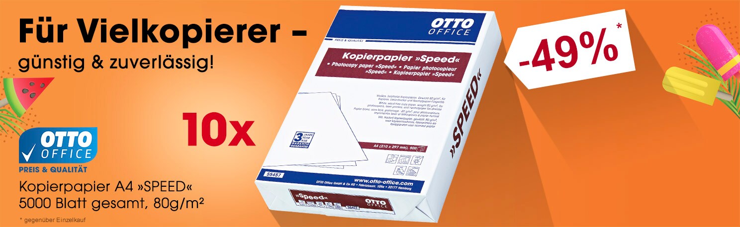 OTTO Office 10 Pack Kopierpapier Speed