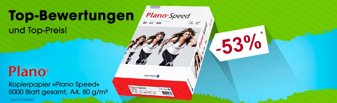 Plano 10 Pack Kopierpapier »Plano Speed«