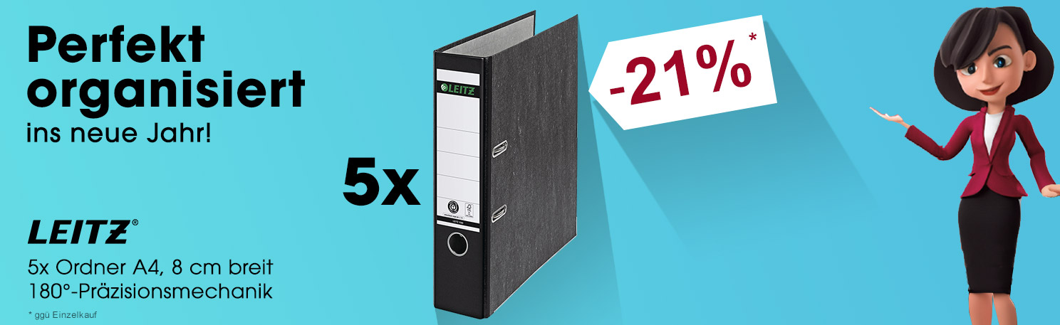 Leitz 5x Ordner »1080«